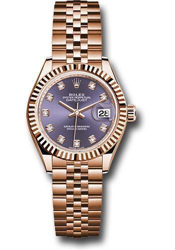 Rolex Lady Datejust 28mm Watch 279175 adj