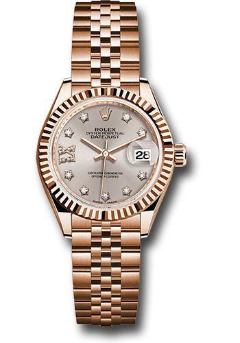Rolex Lady Datejust 28mm Watch 279175 s9dix8dj