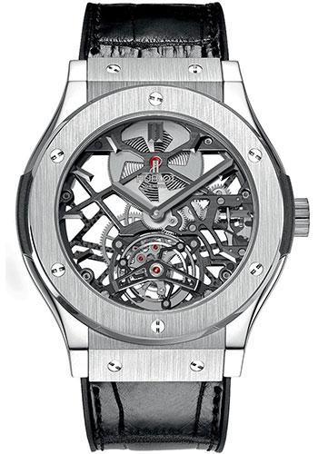 Hublot Classic Fusion 45mm Skeleton Tourbillon Watch