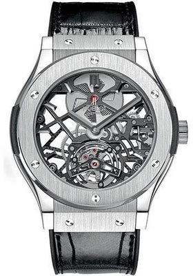 Hublot Classic Fusion 45mm Skeleton Tourbillon Watch  505.NX.0170.LR