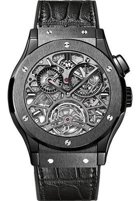 Hublot Classic Fusion 45mm Skeleton Tourbillon Watch 506.CM.0140.LR