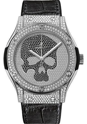 Hublot Classic Fusion 45mm Watch 511.NX.9000.LR.1704.SKULL
