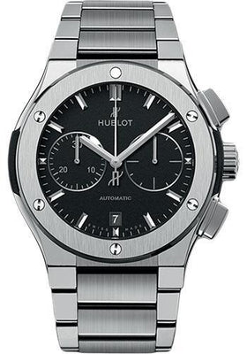Hublot Classic Fusion 45mm Chronograph Titanium Watch 520.NX.1170.NX