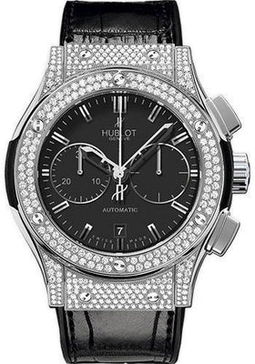 Hublot Classic Fusion 45mm Chronograph Titanium Watch 521.NX.1170.LR.1704