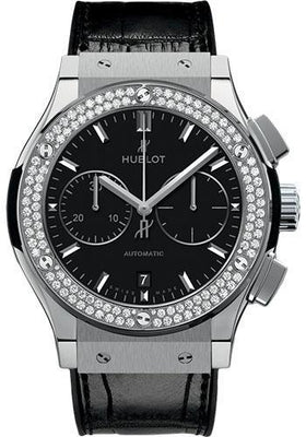 Hublot Classic Fusion 45mm Chronograph Titanium Watch 521.NX.1171.LR