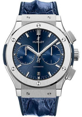 Hublot Classic Fusion 45mm Chronograph Titanium Watch 521.NX.7170.LR