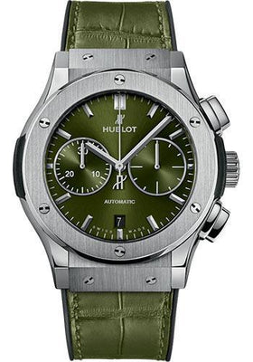 Hublot Classic Fusion 45mm Chronograph Titanium Watch 525.NX.0170.LR