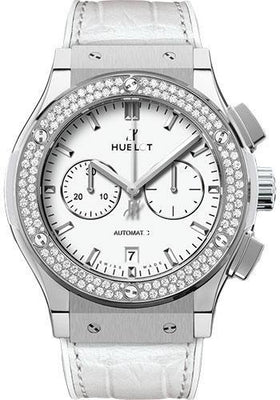 Hublot Classic Fusion 42mm Chronograph Watch 541.NE.2010.LR.1104