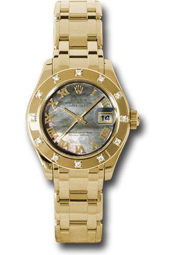 Rolex Datejust Pearlmaster Watch: 80318 dkmr