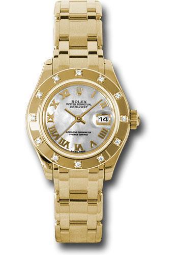 Rolex Datejust Pearlmaster Watch: 80318 mr