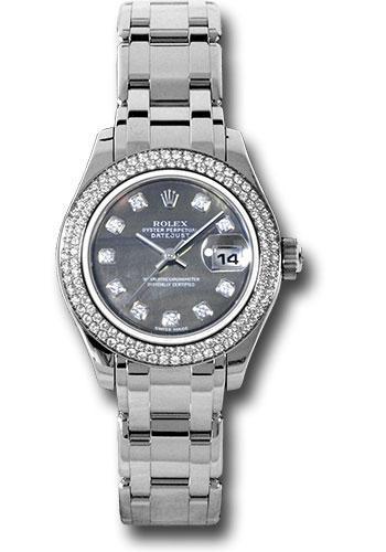 Rolex Datejust Pearlmaster Watch: 80339 dkmd