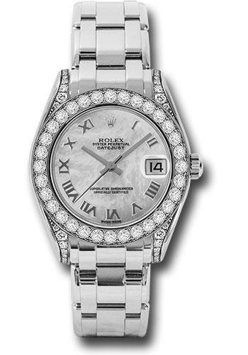 Rolex Datejust Pearlmaster 34mm Watch: 81159 mr