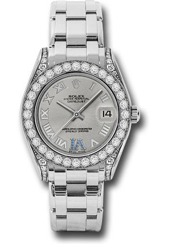 Rolex Datejust Pearlmaster 34mm Watch: 81159 ssr