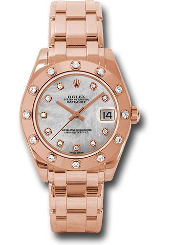 Rolex Datejust Pearlmaster 34mm Watch: 81315 md