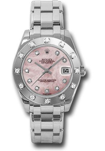 Rolex Datejust Pearlmaster 34mm Watch: 81319 pmd