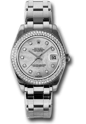 Rolex Datejust Pearlmaster 34mm Watch: 81339 md