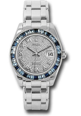Rolex Datejust Pearlmaster 34mm Watch: 81349SA dpr
