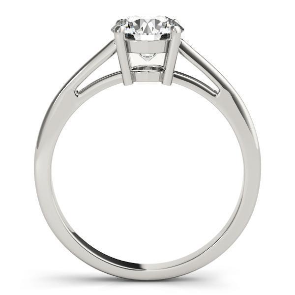 1 1/2 ct tw Solitaire Engagement Ring with F Color VS Clarity Diamond GIA Center Stone.