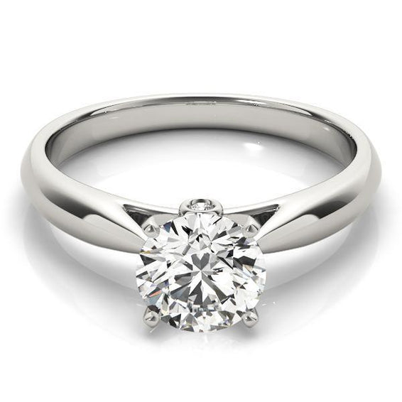 1 1/2 ct tw Solitaire Engagement Ring F Color VS Clarity Diamonds GIA Center