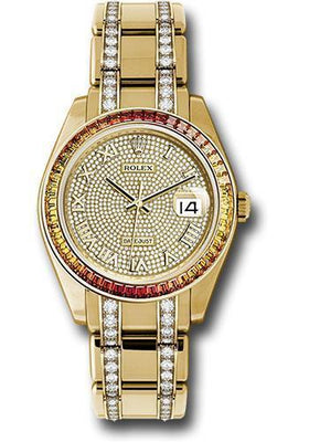 Rolex Datejust Pearlmaster 39mm Watch: 86348SAJOR dpdb