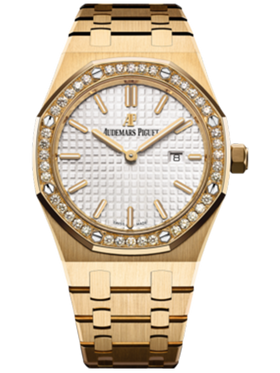 Audemars Piguet 18k Yellow Gold and Diamonds Audemars Piguet Royal Oak 67651BA.ZZ.1261BA.01
