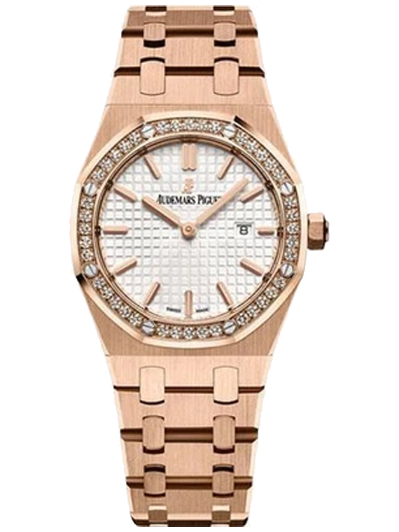 Audemars Piguet Ladies Collection Royal Oak Quartz Watch 67651OR.ZZ.1261OR.01