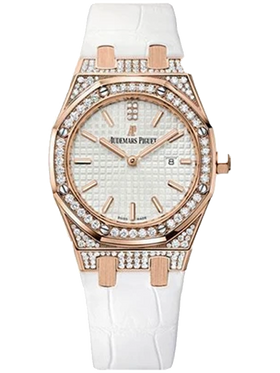 Audemars Piguet Ladies Collection Royal Oak Quartz Watch 67652OR.ZZ.D011CR.01
