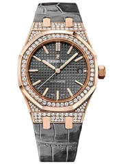 Audemars Piguet Royal Oak Frosted Rose Gold Double Balance Wheel Openworked  Rainbow Slate Grey 41mm Bracelet 15412OR.YG.1224OR.01 - BRAND NEW