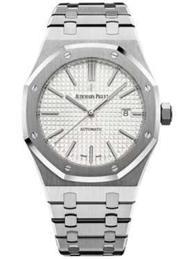 Audemars Piguet Royal Oak Selfwinding 41mm Stainless Steel White Dial Watch 15400ST.OO.1220ST.02