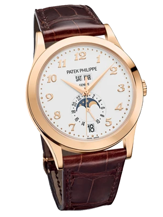 Patek Philippe 5396R-001 Numerals Rose Gold Complications Annual Calendar Moonphase / New