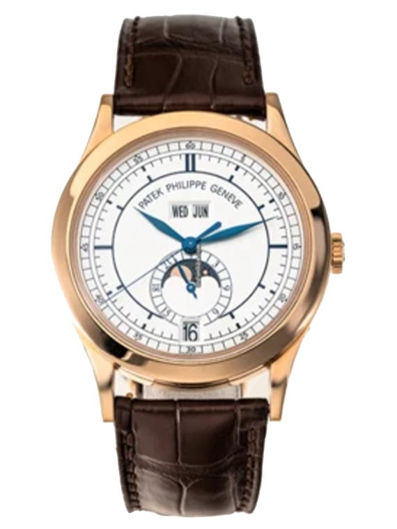 Patek Philippe 5396R-001 Rose Gold Complications Annual Calendar Moonphase / New