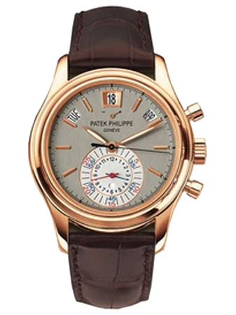 Patek philippe chronograph rose gold best sale