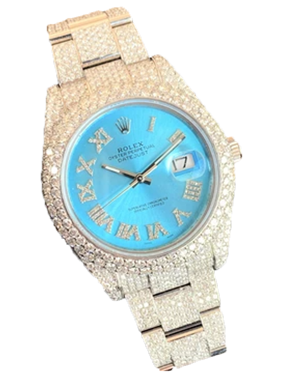 Datejust 2 iced out discount