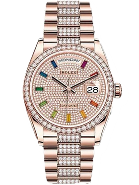 Rolex Day-Date 36mm Watch 128345RBR dprsdp