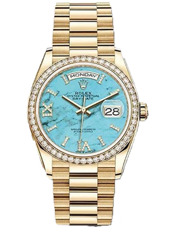 Rolex Day-Date 36mm Watch 128348RBR tdidrp