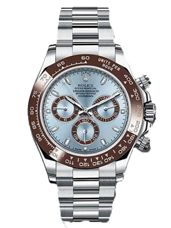 Rolex Daytona Platinum Ice Blue Dial Automatic Chronograph 116506 ib / 2020