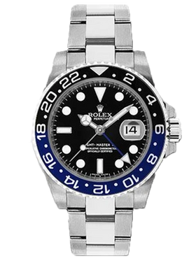 Rolex GMT-Master II “Batman” Steel Black Dial Oyster Bracelet 116710BLNR