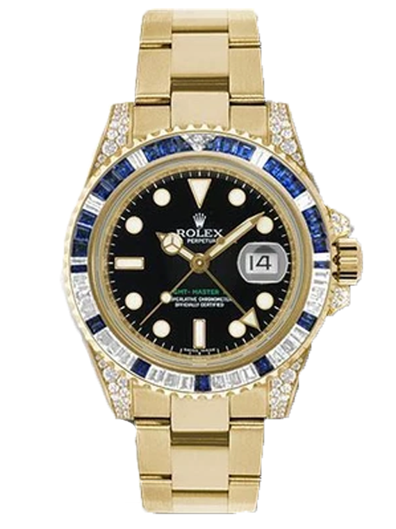 Rolex Oyster GMT-Master II 116758SA PAVE