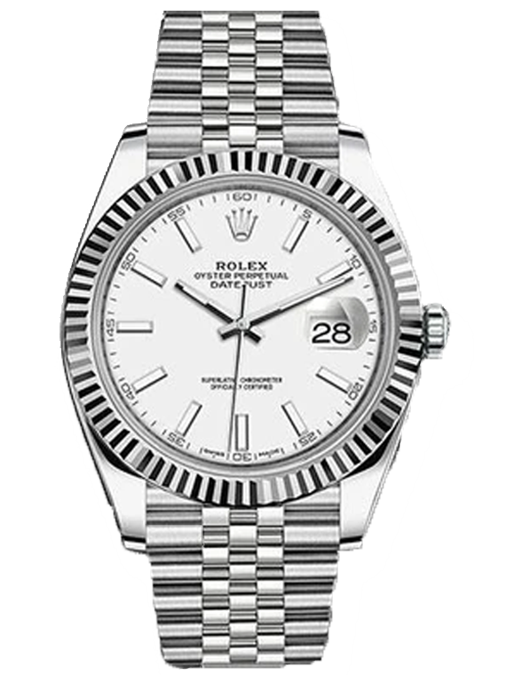 Rolex Oyster Perpetual Datejust 41 Watch 126334 wij