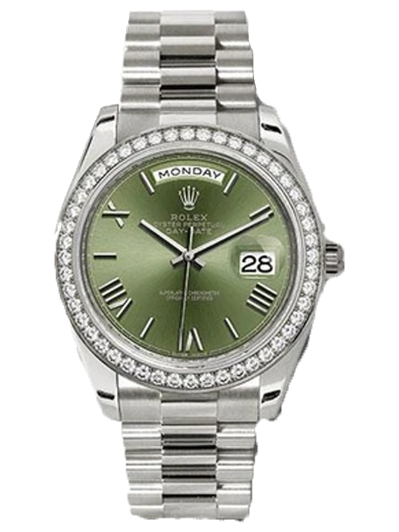 Rolex Oyster Perpetual Day-Date 40 Watch 228349RBR ogrp