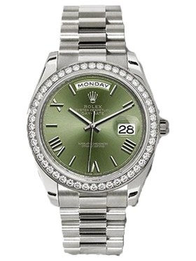Rolex Oyster Perpetual Day-Date 40 Watch 228349RBR ogrp