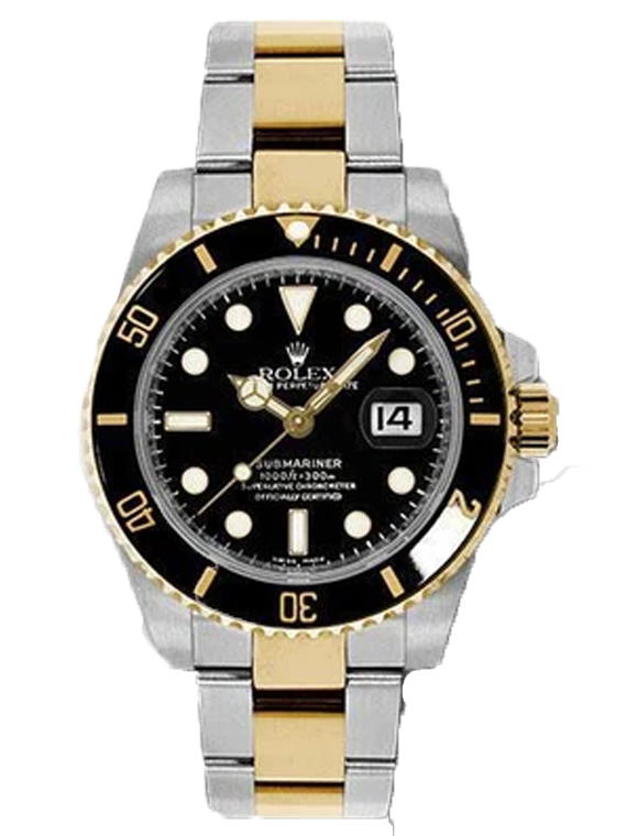Rolex Oyster Submariner 40 Watch 116613 bk