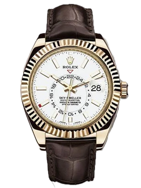 Rolex Sky-Dweller Yellow Gold Men's Watch 326138 wh