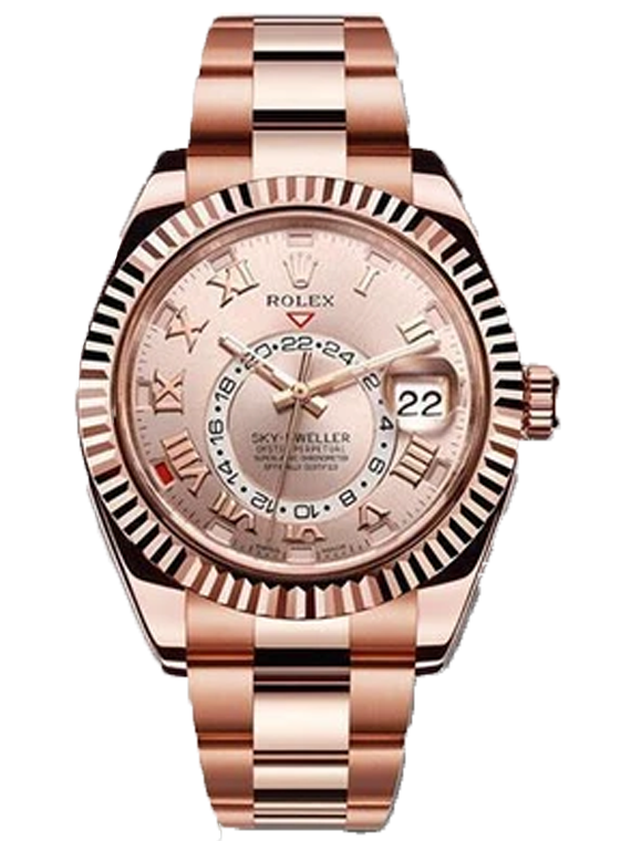 Rolex Sky Dweller Roe Gold Men's Watch 326935 su