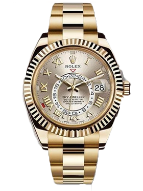 Rolex Sky-Dweller 326938 Yellow Gold Watch | Unworn Complete Set Box & Papers