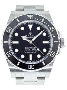 Rolex Submariner No Date 40mm 114060 / Complete Box & Papers