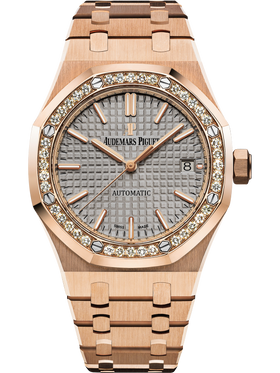 ROYAL OAK SELFWINDING Ref. 15451OR.ZZ.1256OR.02 ROSE GOLD DIAMOND BEZEL